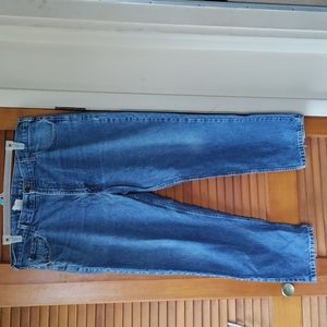 Carhartt men's size 42 x 30 straight leg denim jeans.